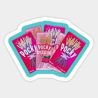 Pocky sticks Sticker